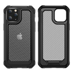 iPhone 12 Max / 12 Pro Clear Carbon Fiber Texture Case