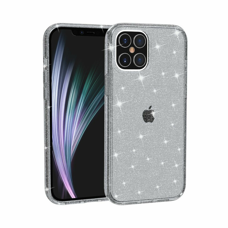 iPhone 12 Máx. / 12 Pro Clear Glitter Case