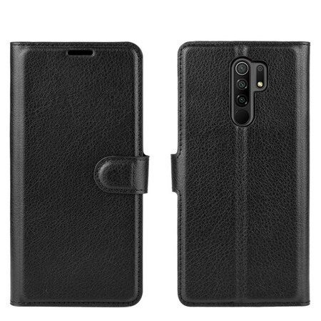 Xiaomi Redmi 9 Capa Clássico Leatherette