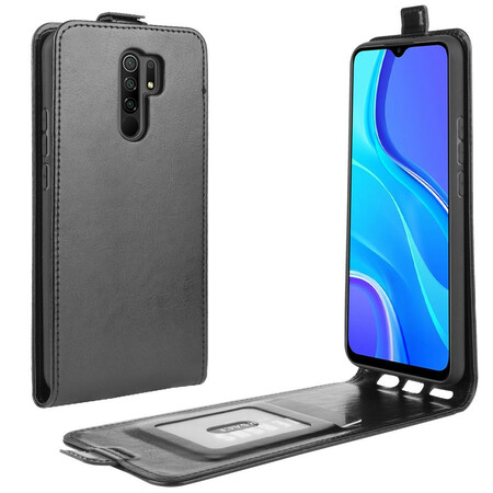 Xiaomi Redmi 9 Capa Foldover de Efeito Couro