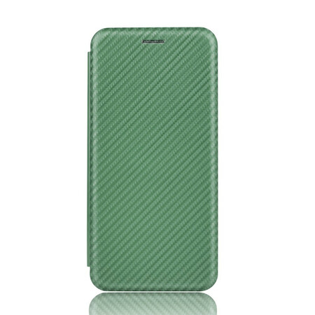Tampa Flip Cover Xiaomi Redmi 9 Silicone Cor de Carbono
