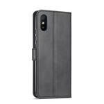 Xiaomi Redmi 9A LC.IMEEKE Capa de efeito couro