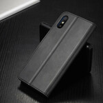 Xiaomi Redmi 9A LC.IMEEKE Capa de efeito couro