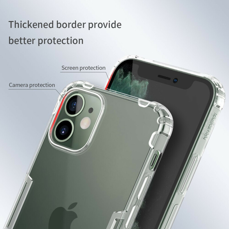Capa iPhone 12 Nillkin Tansparente Nature Capa iPhone 12 Nillkin Tansparente Nature