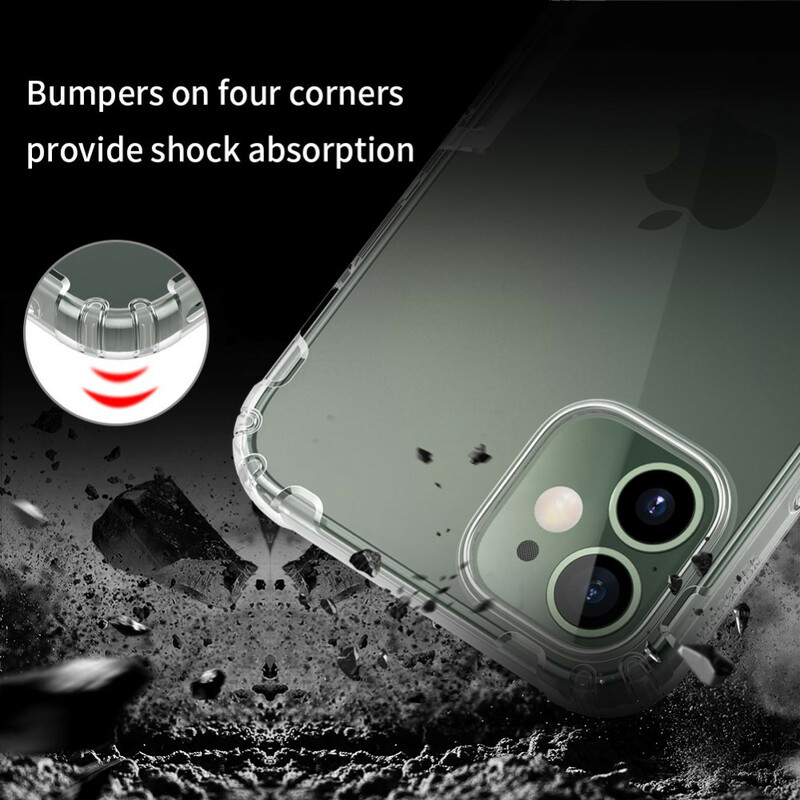 Capa iPhone 12 Nillkin Tansparente Nature Capa iPhone 12 Nillkin Tansparente Nature