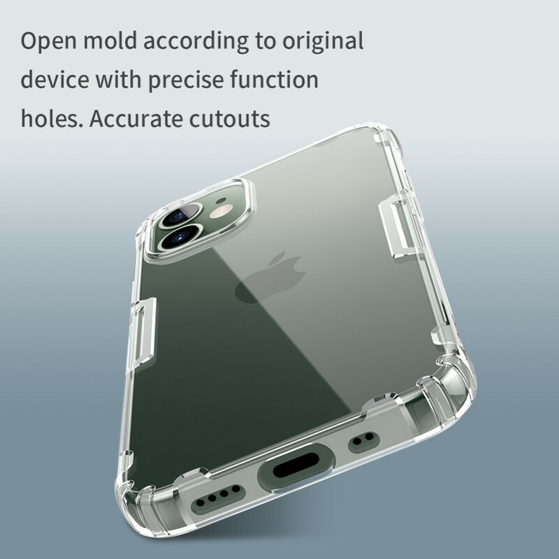Capa iPhone 12 Nillkin Tansparente Nature Capa iPhone 12 Nillkin Tansparente Nature