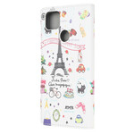 Xiaomi Redmi 9C Capa I love Paris