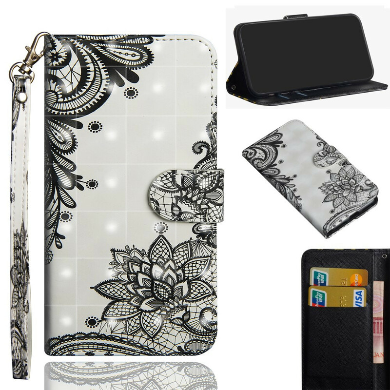 Xiaomi Redmi 9C Capa de renda Chic Lace