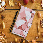 Xiaomi Redmi 9C Triângulo Mármore e Mármore Glitter