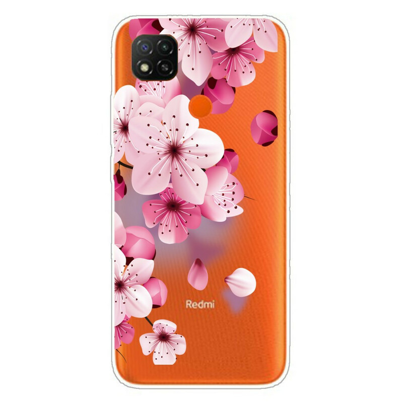 Xiaomi Redmi 9C Capa Premium Floral