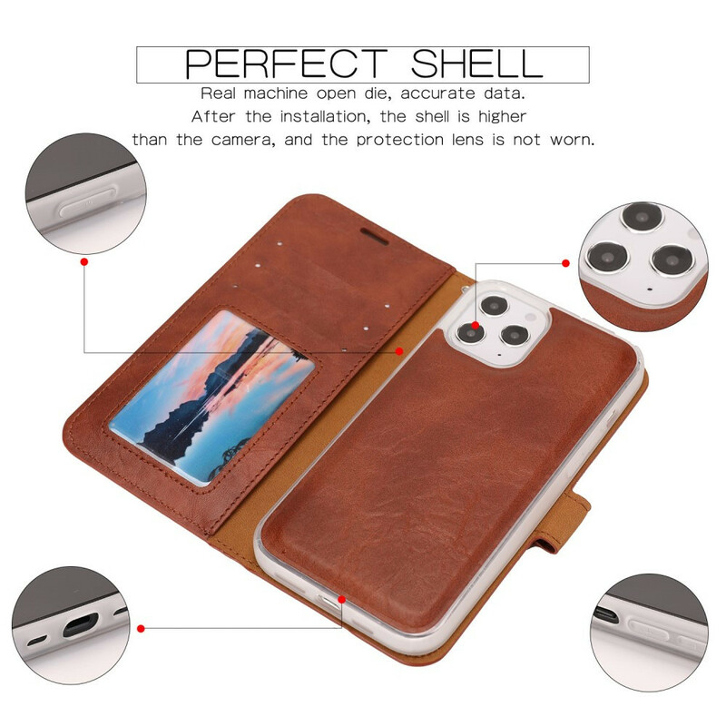 Capa para iPhone 12 Pro Max Style Leather Vielli Capa Destacável