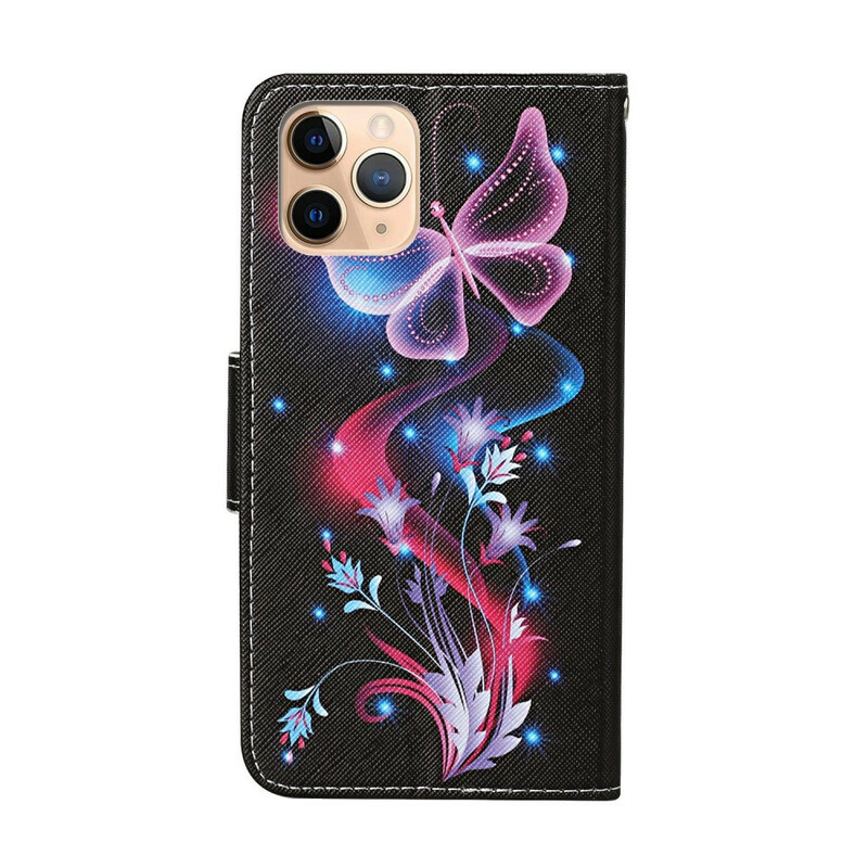 iPhone 12 Pro Max Case Butterflies and Strap