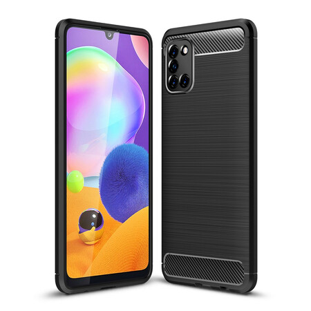 Capa de fibra de carbono escovada Samsung Galaxy A31