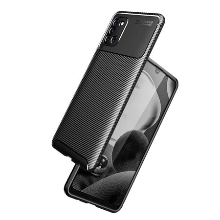 Samsung Galaxy A31 Soft Shell Fibra de Carbono Textura