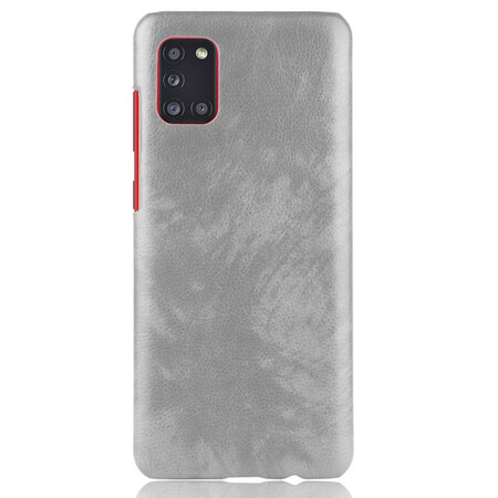 Samsung Galaxy A31 Efeito Lychee da capa de pele Lychee