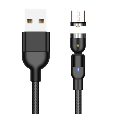 Cabo de Carregamento USB Trançado em Nylon Micro USB