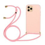 iPhone 12 Max / 12 Pro Capa de Silicone e Lanyard