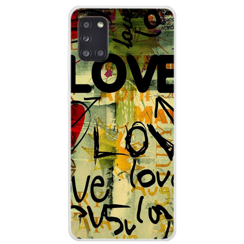 Samsung Galaxy A31 Capa de Amor e Capa de Amor