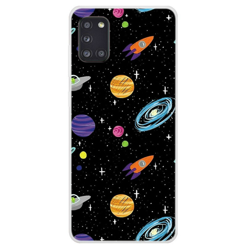 Samsung Galaxy A31 Case Planet Galaxy