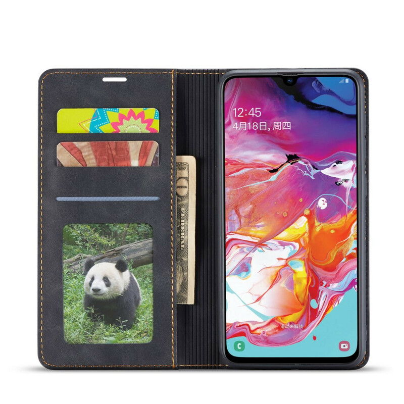Capa de couro Samsung Galaxy A31 FORWENW