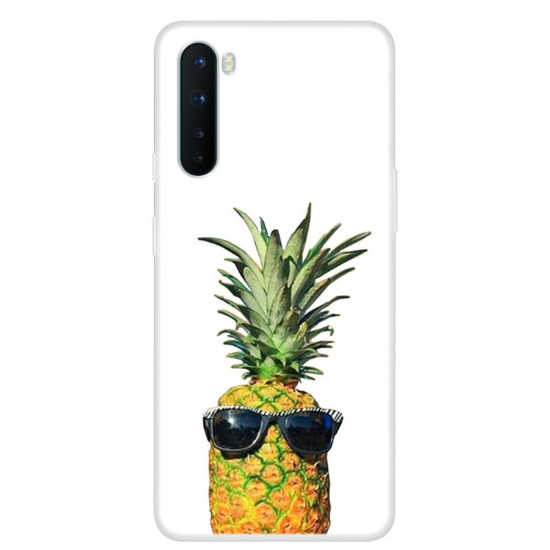 Capa OnePlus Nord Clear Pineapple Bezel
