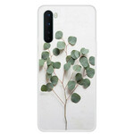 OnePlus Nord Clear Case Realistic Leaves
