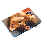 iPad Air 10.9" (2020) Case My Kitten and Butterfly
