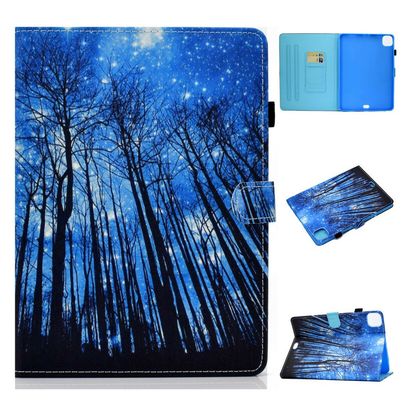 iPad Air 10.9" (2020) Capa nocturno florestal