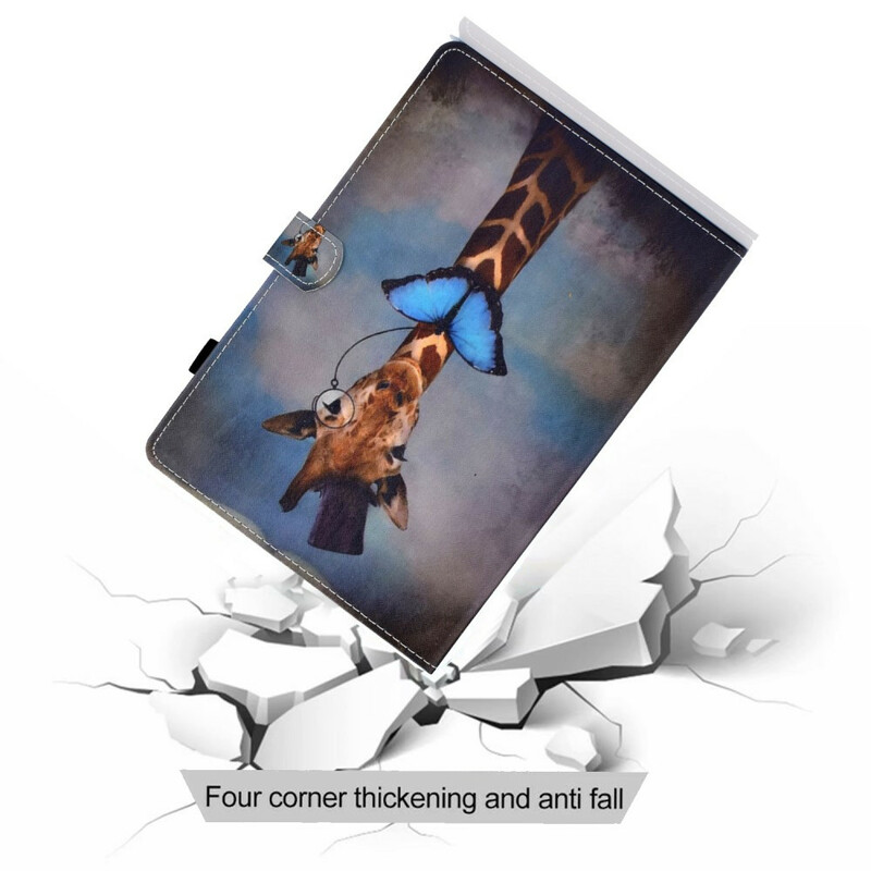 iPad Air 10.9" (2020) Capa Girafa Chic