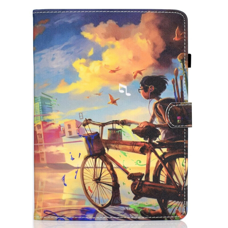 iPad Air 10.9" (2020) Case Bike Art