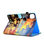 iPad Air 10.9" (2020) Case Bike Art