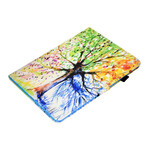 iPad Air 10.9" (2020) Capa de aquarela para árvores