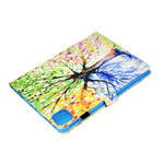 iPad Air 10.9" (2020) Capa de aquarela para árvores