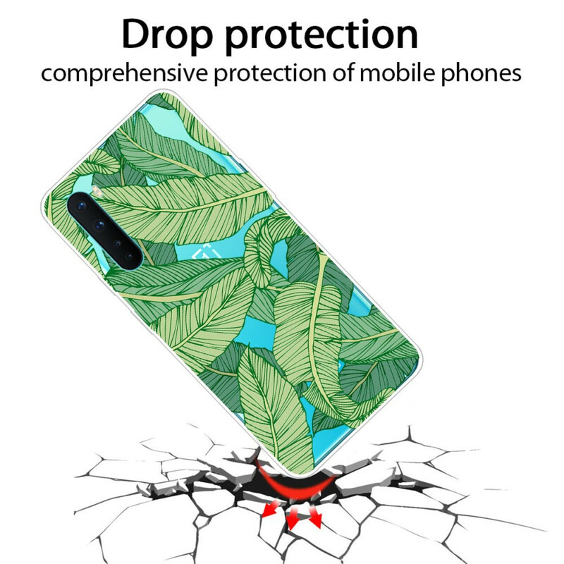 Folhas Gráficas OnePlus Nord Clear Case Graphic Leaves