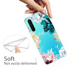 Capa OnePlus Nord Clear Watercolour Flower