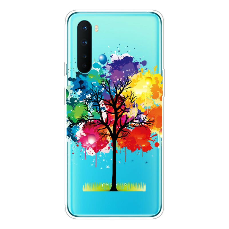 Capa OnePlus Nord Clear Watercolour Tree