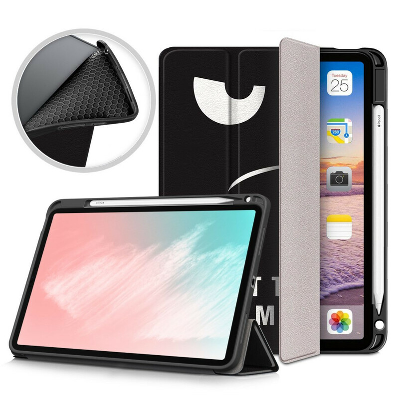 Capa inteligente iPad Air 10.9" (2020) Don't Touch Me with Stylus Holder