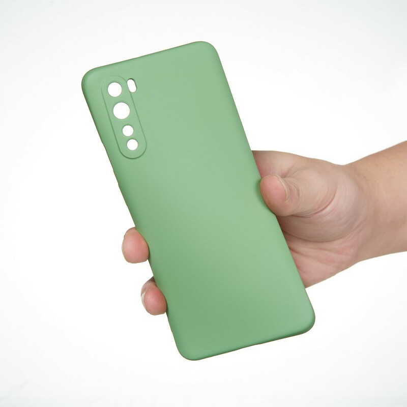 Capa de silicone líquido OnePlus Nord com cinta