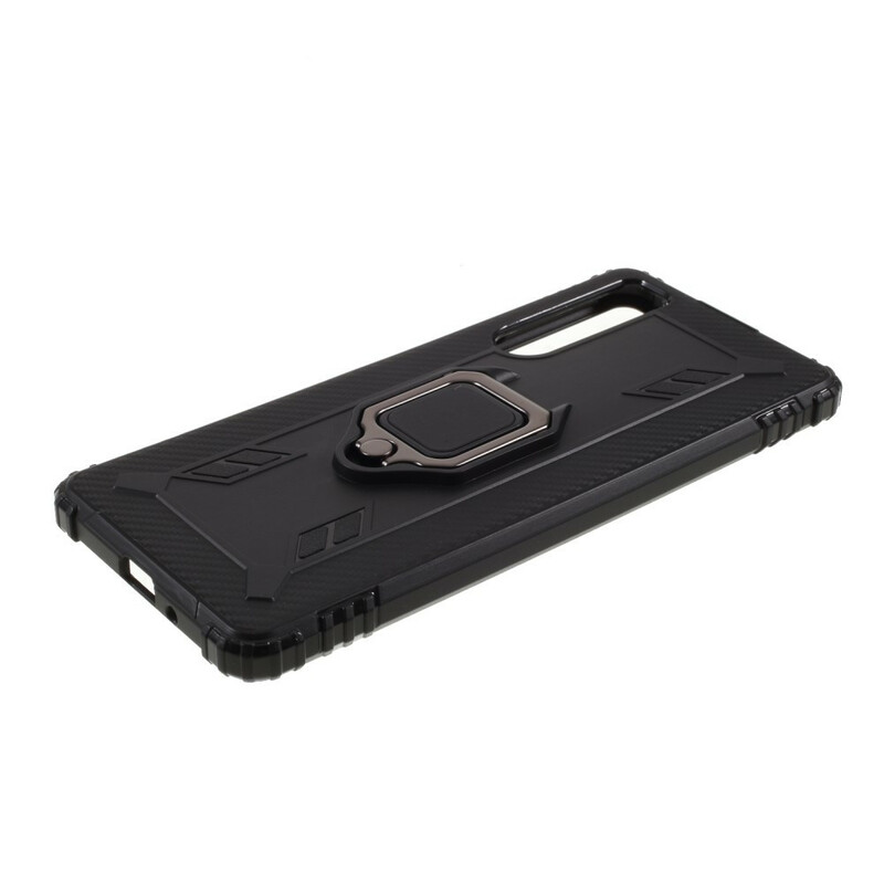 Anel Sony Xperia 1 II e capa de fibra de carbono