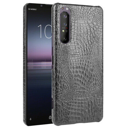 Capa de pele de crocodilo Sony Xperia 1 II