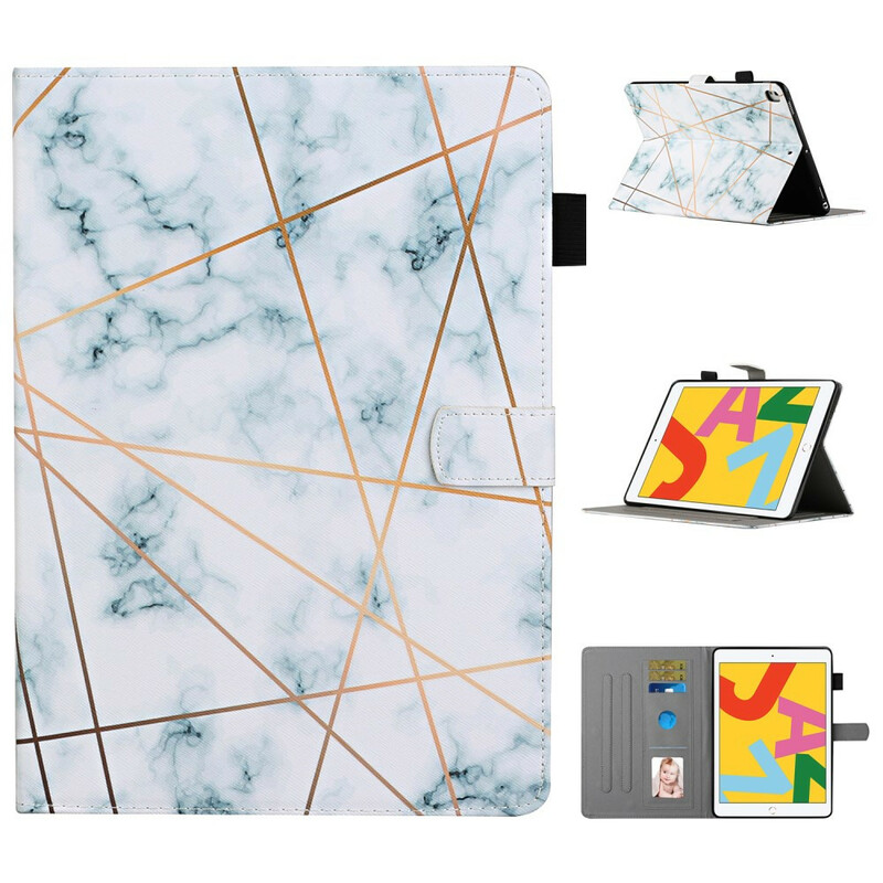 Capa iPad 10,2" (2020) (2019) / Pro 10,5" Marble