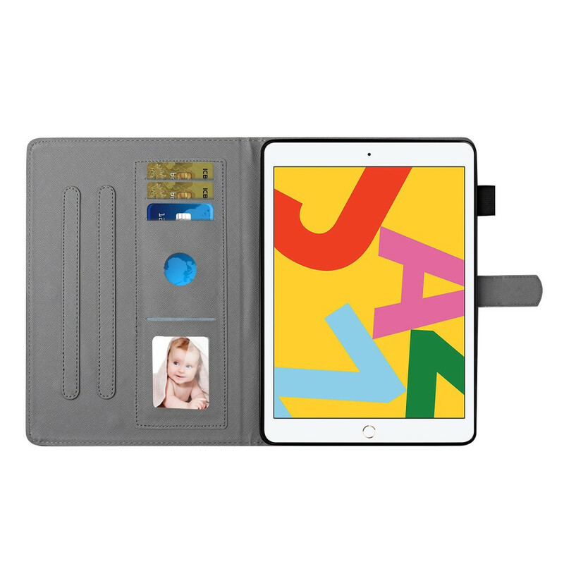 Capa para iPad 10,2" (2020) (2019) / Pro 10,5" Libélulas