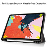 Capa inteligente para iPad Air 10.9" (2020) Capa em pele Lychee Stylus