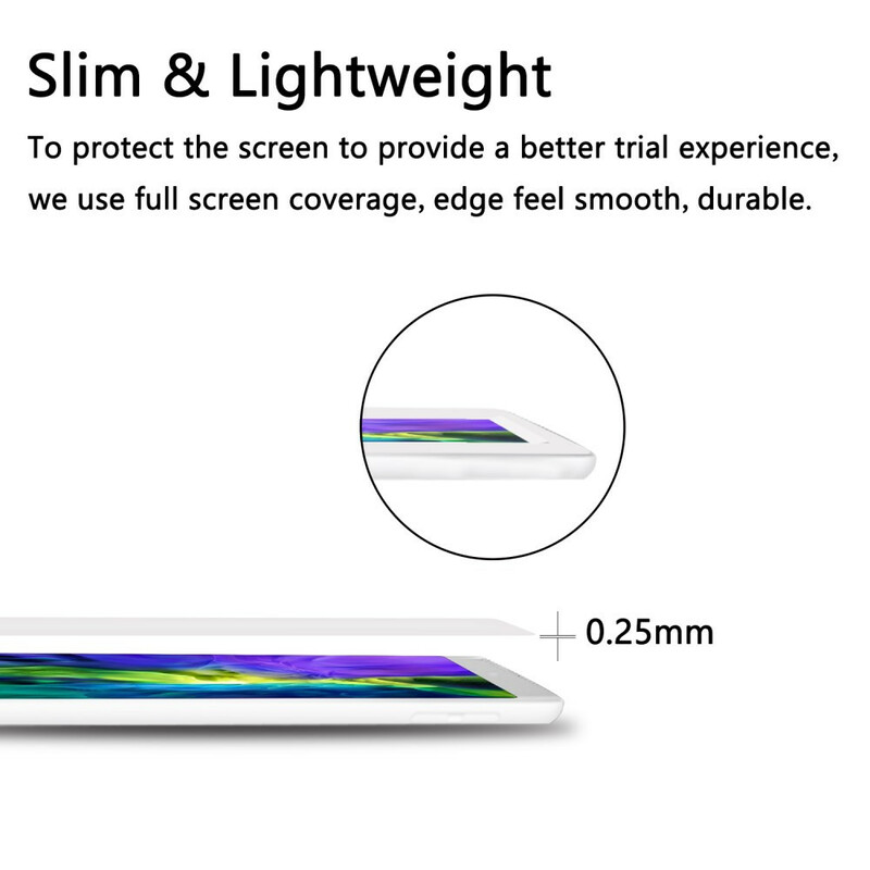 iPad Air 10.9" (2020) PelÃ­cula pelÃ­cula pelÃ­cula protectoraaa de ecrã de vidro temperado