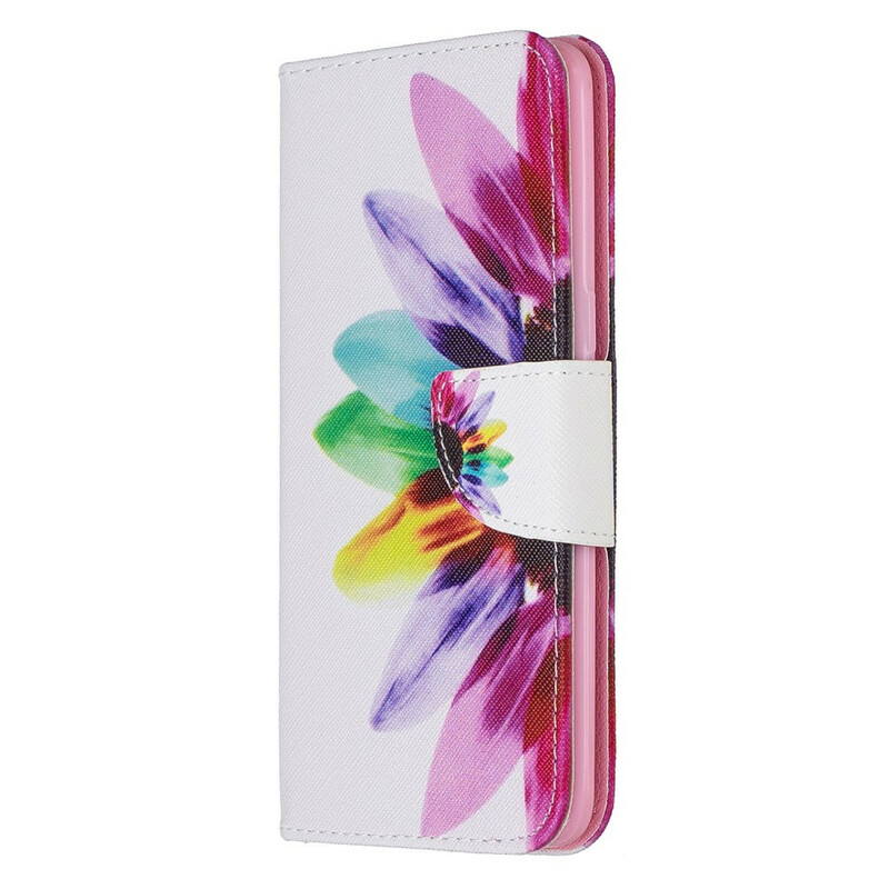 Capa de flor de aguarela Samsung Galaxy A10s