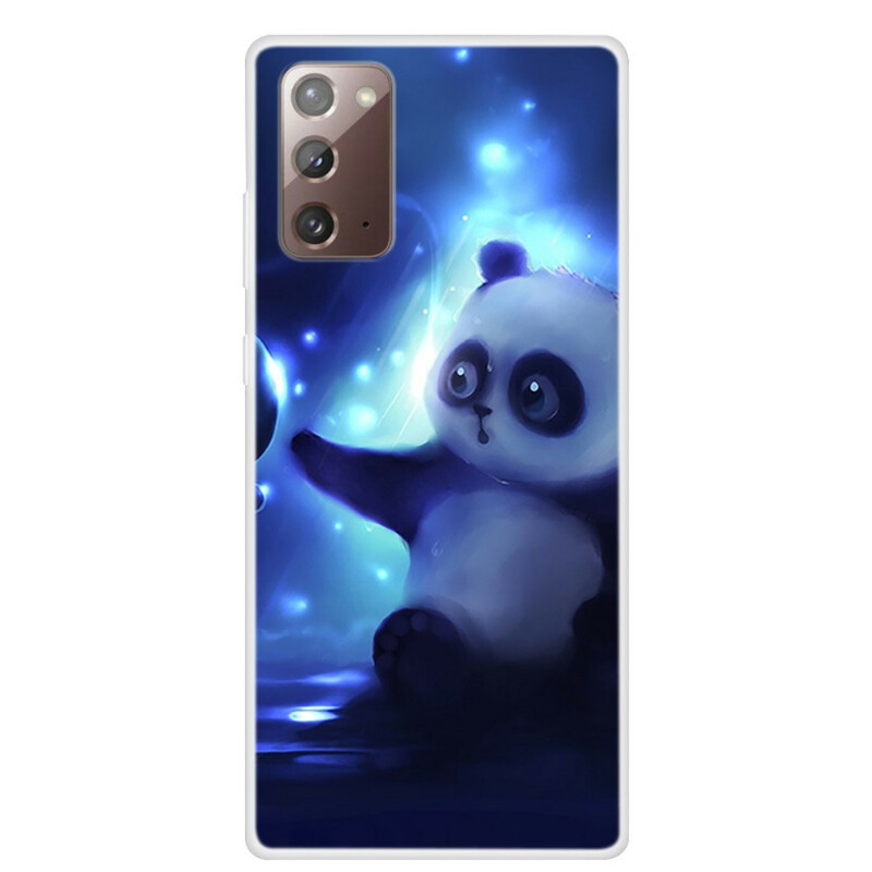 Samsung Galaxy Note 20 Cover Panda no Espaço