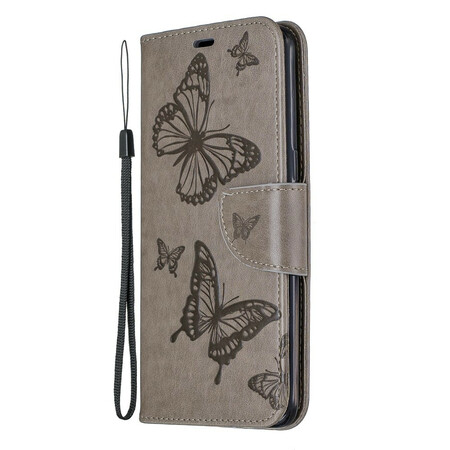Samsung Galaxy A10s Case The Butterflies in Flight with Strap