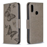 Capa Samsung Galaxy A10s The Butterflies in Flight with Strap