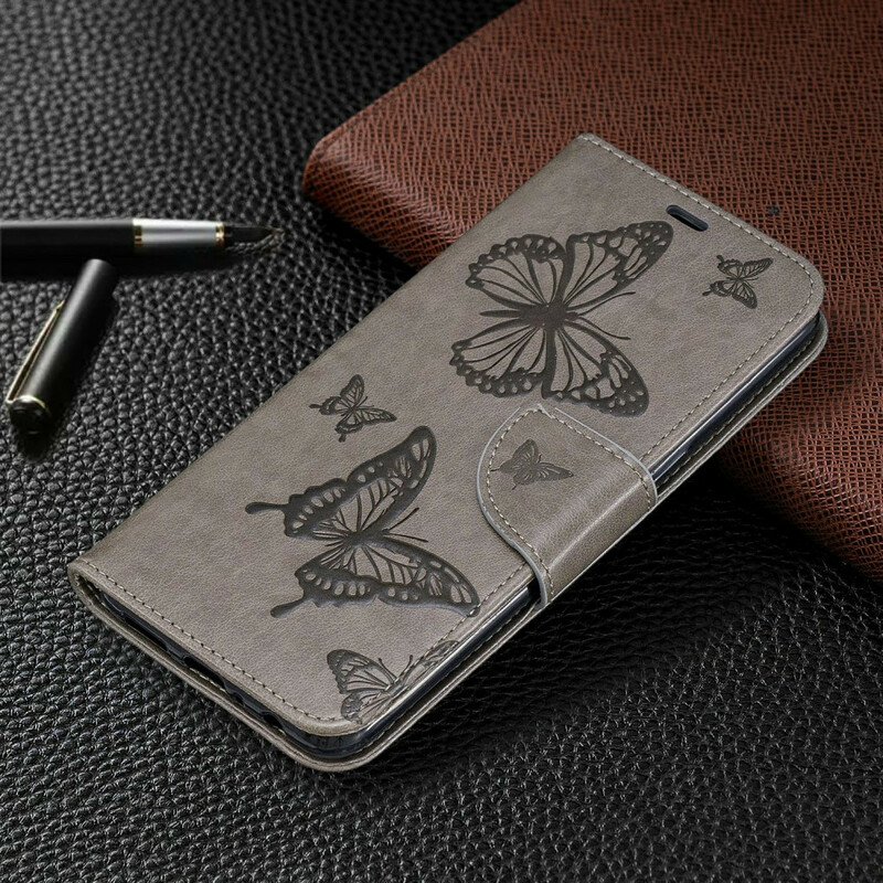 Samsung Galaxy A10s Case The Butterflies in Flight with Strap