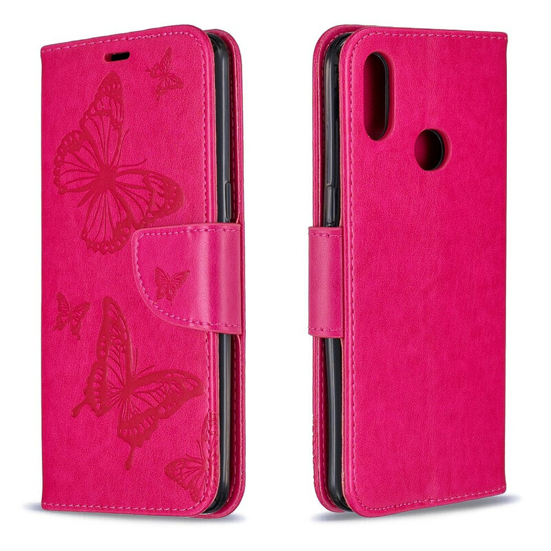Samsung Galaxy A10s Case The Butterflies in Flight with Strap